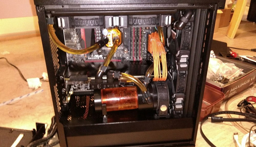 All done. Time to move her to her home!