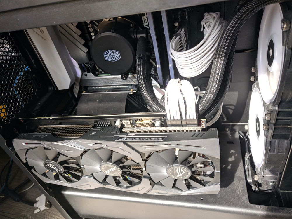 Complete installation, PC off

Old fan configuration