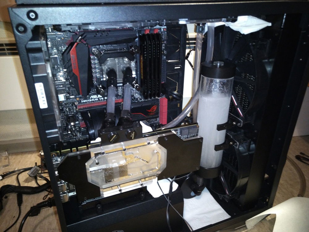 Bonus: This is why ekwb tells you to not use vinegar.