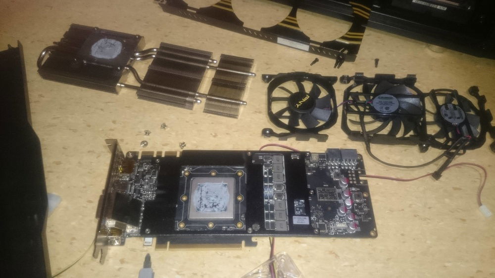 Stipping down the GPU