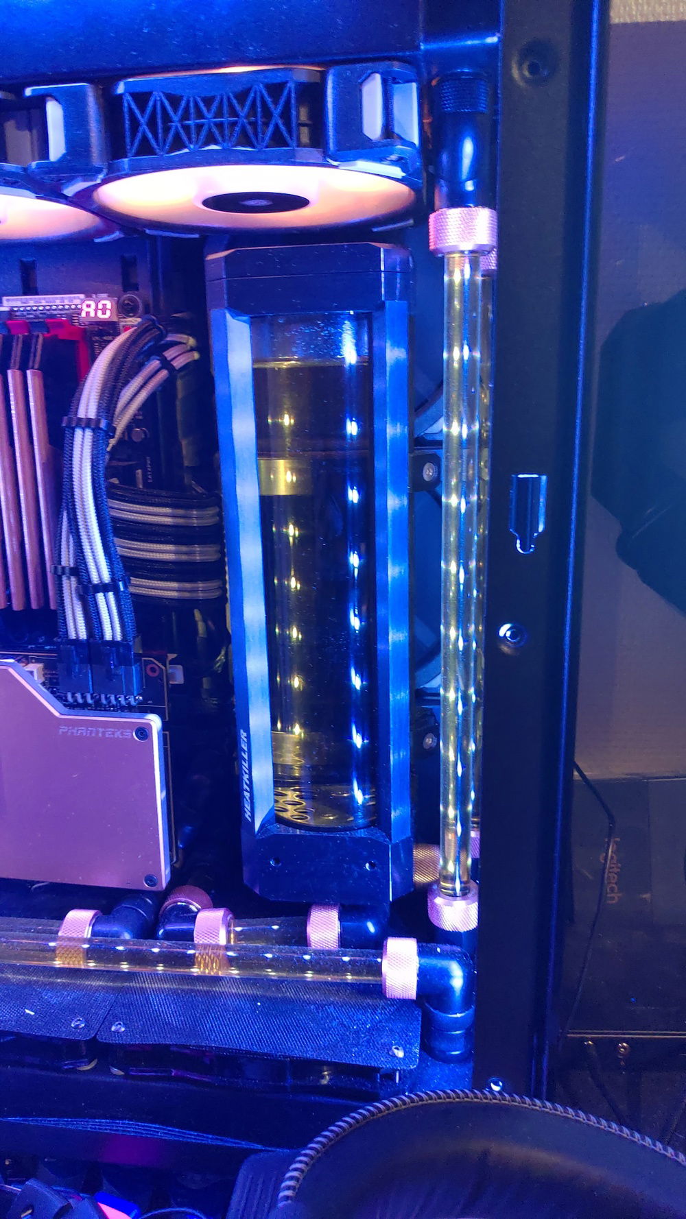 Trying different colors in preparation for a revision