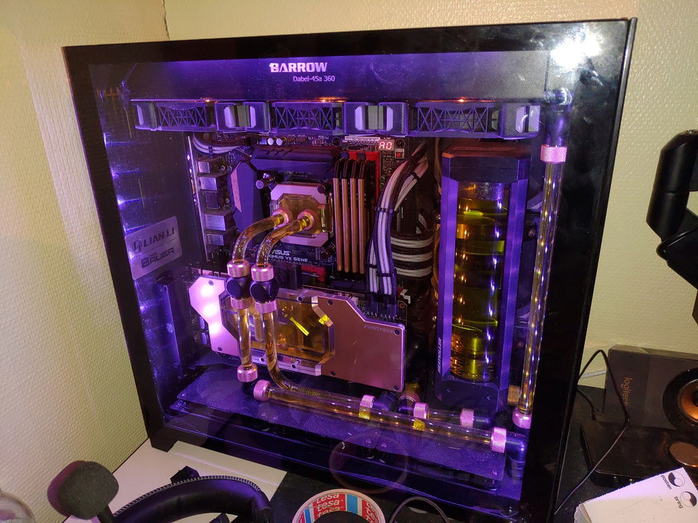 Trying different colors in preparation for a revision