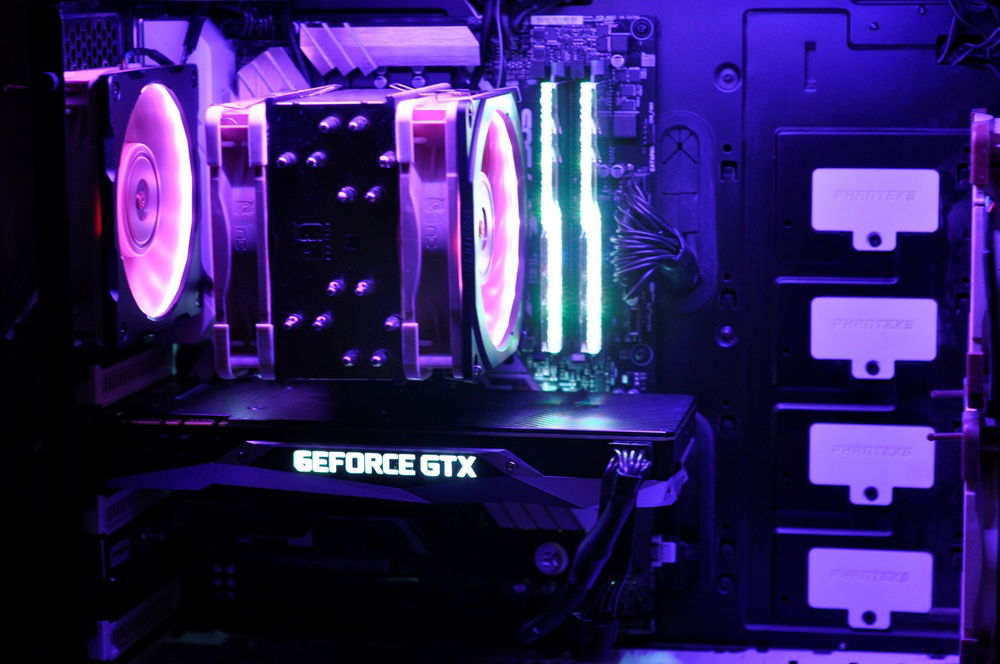 A rare full view inside!