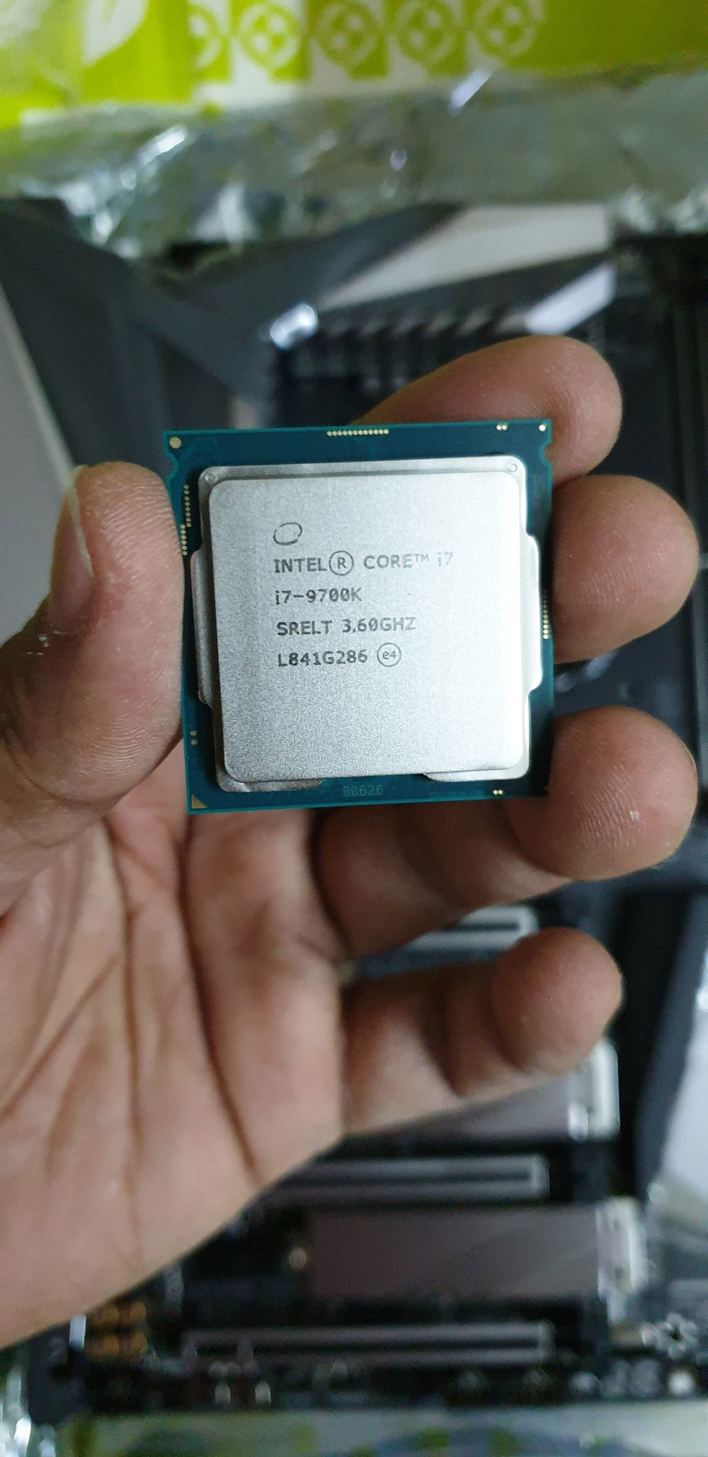 i7 9700k -- the brain
