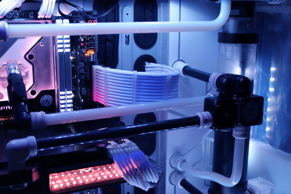 The new tube routings