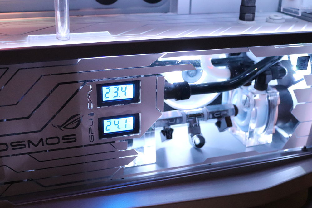 The new basement with PETG tube instead of soft tubes.