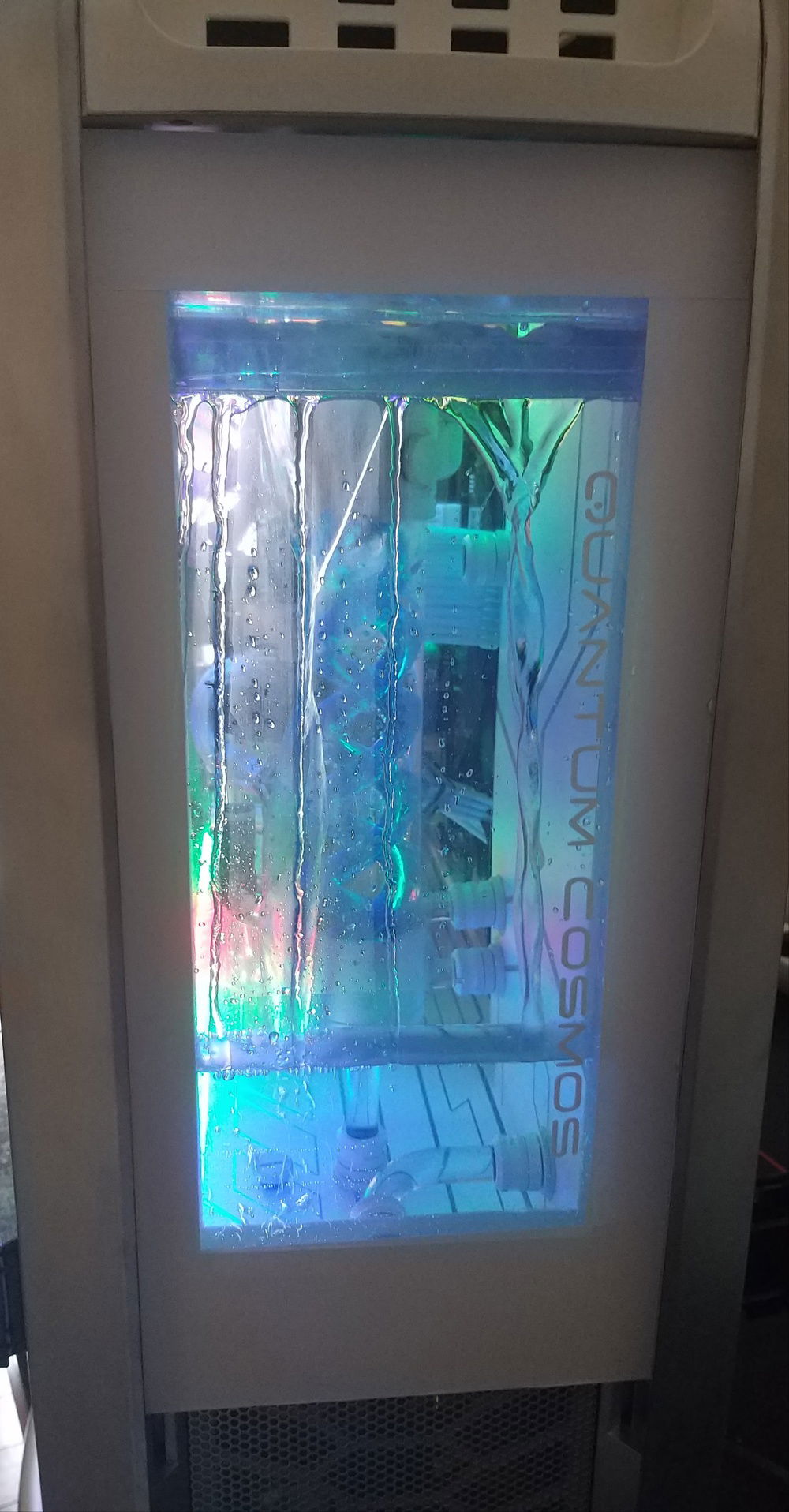 The waterfall reservoir.