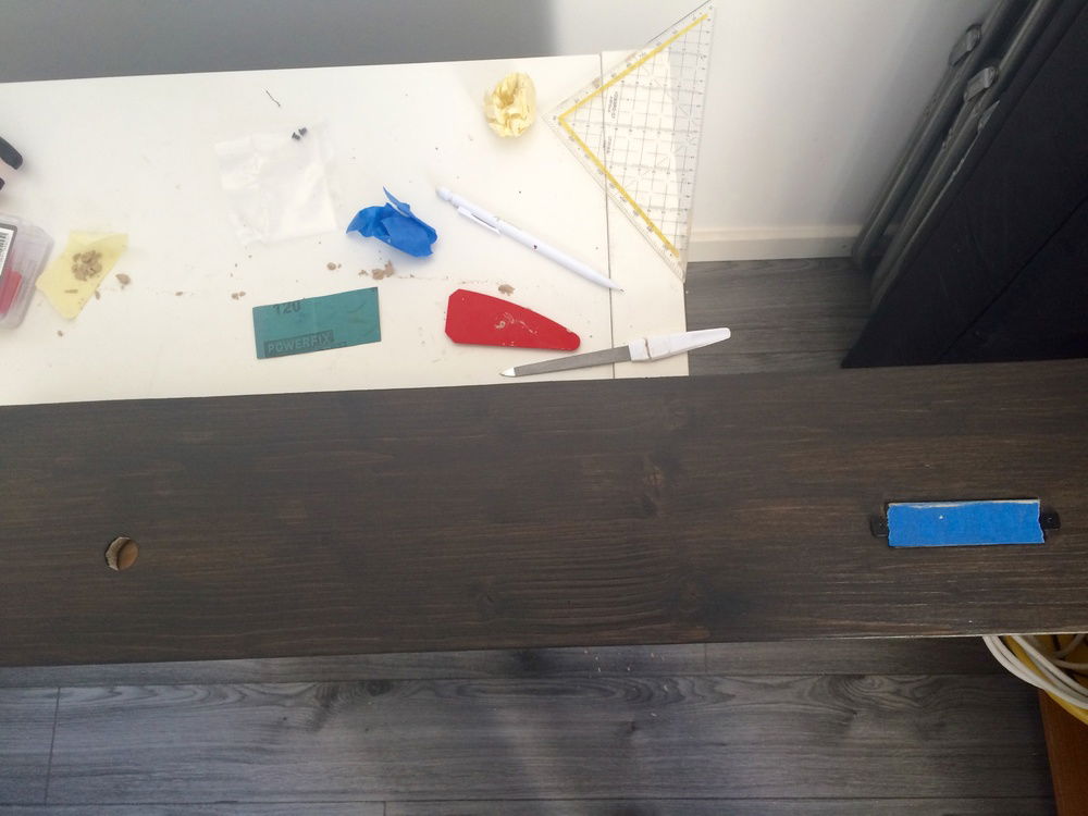 painting the front part