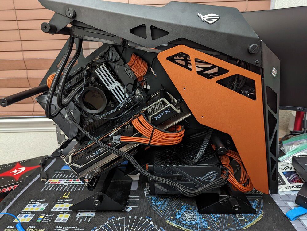 New Upgrade: A bit more cable management to do when I get my new CableMod Cables.