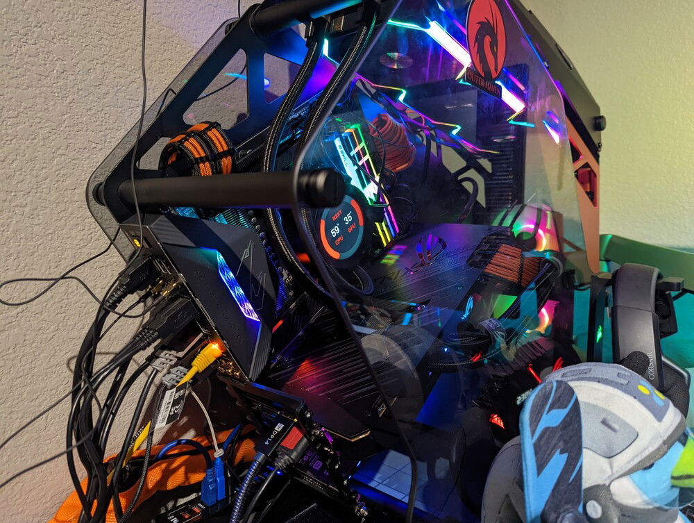 up and running, cool and QUIET!