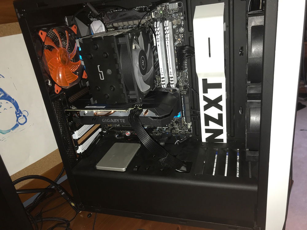 Build with the new video card