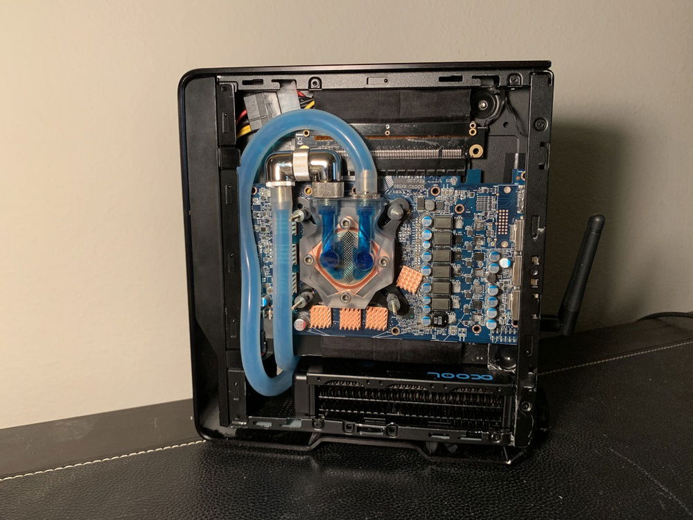 Rev 1. Watercooled GPU side