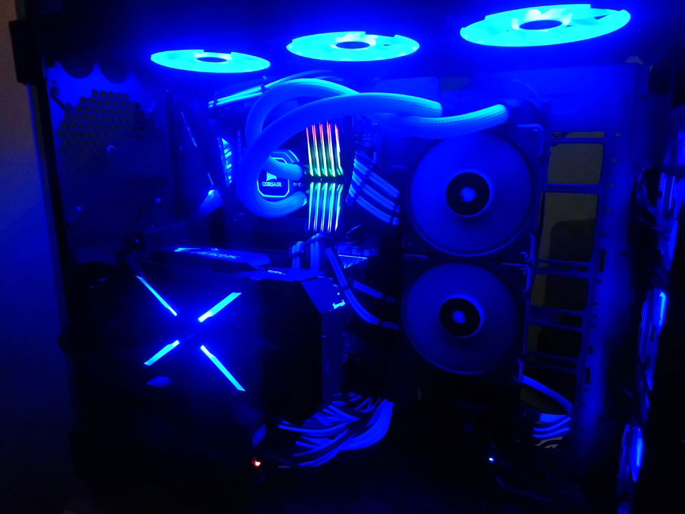 Low brightness made some weird effect on this pic.