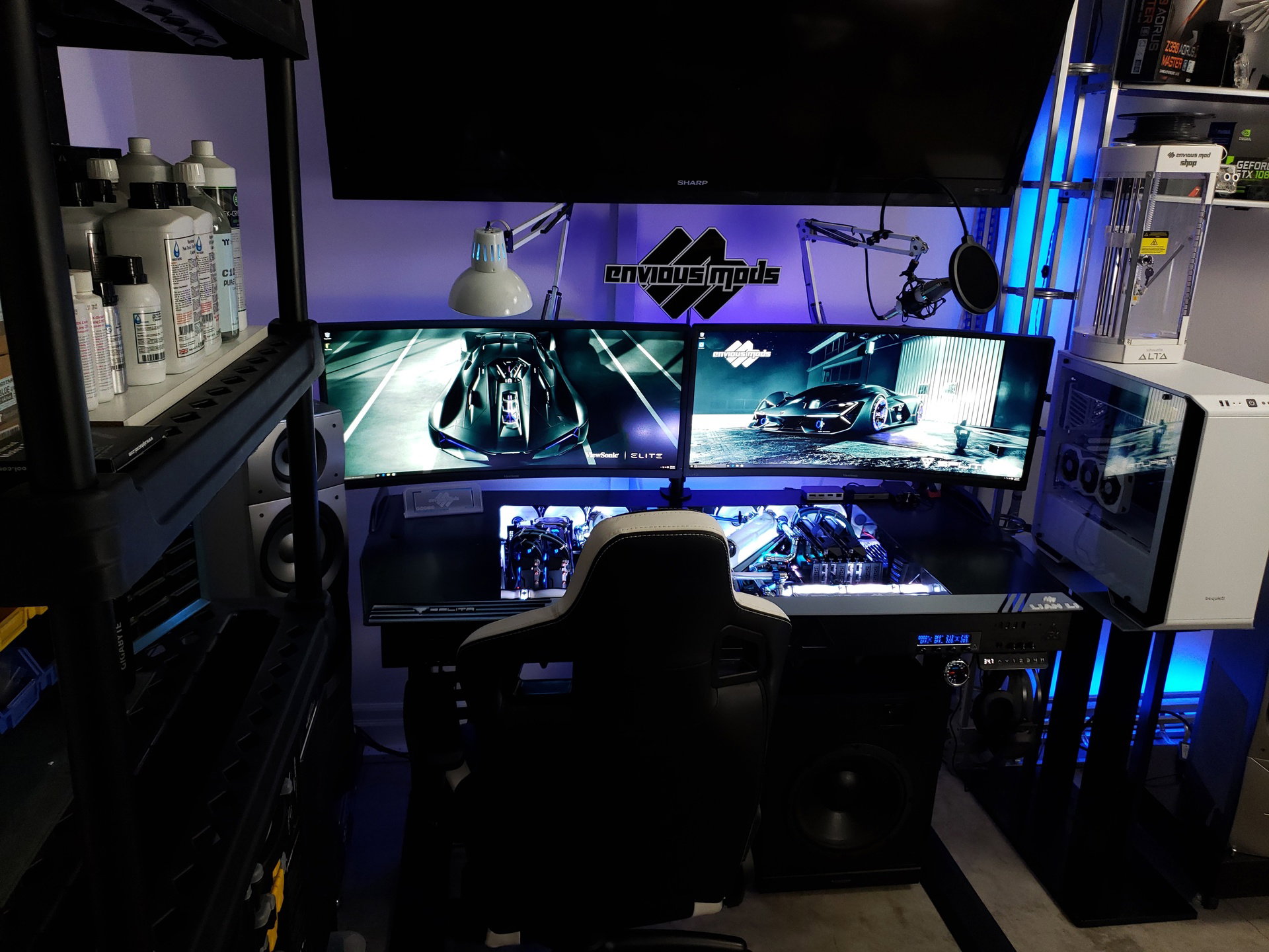 Splitr Dual PC Desk Mod! » builds.gg