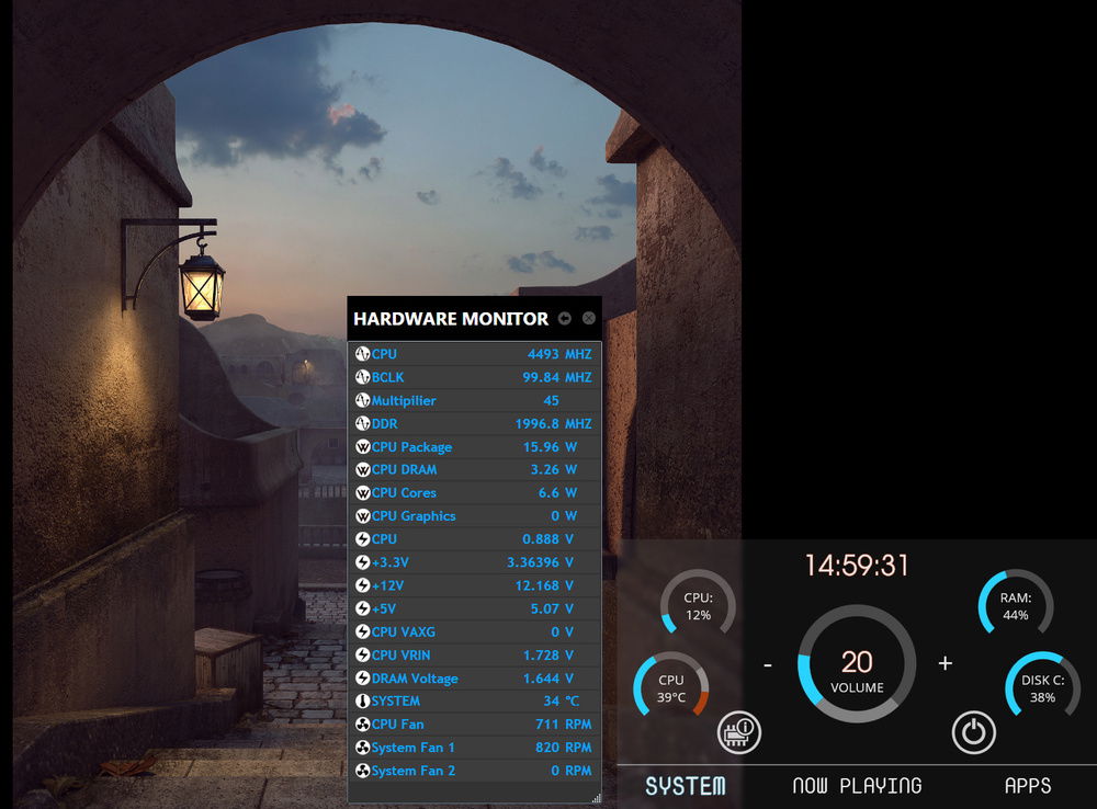 General system parameters