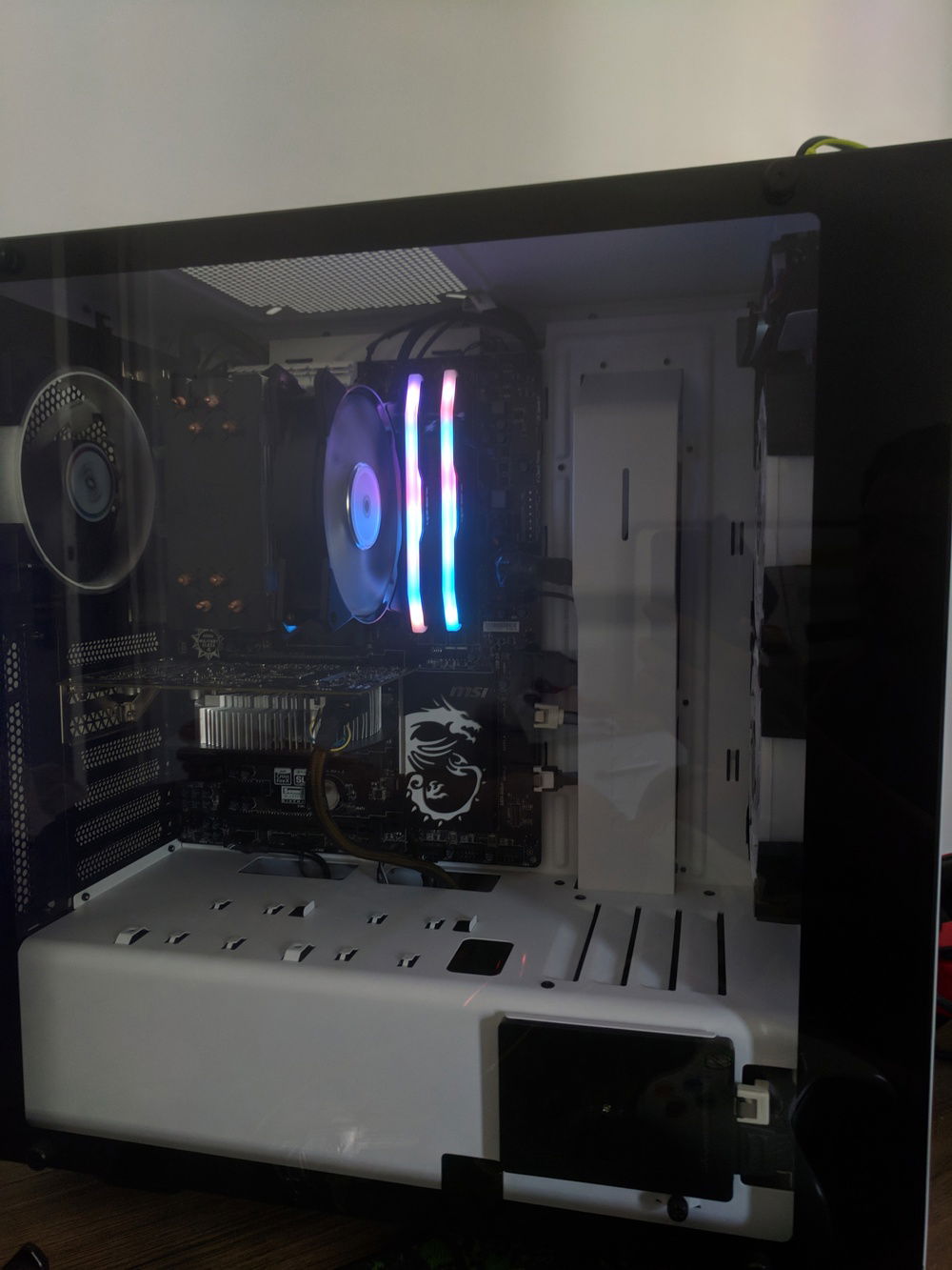 Changed the CPU cooler and added some Uphere RGB ram heatsinks to the generic ram sticks