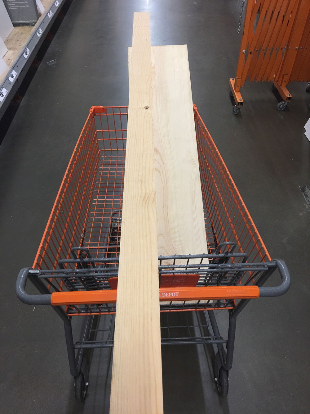 Wood used in wood base of the mod, in its original form, pre-cut and pre-stained