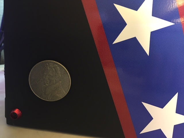 Painted and added to both sides of the mod