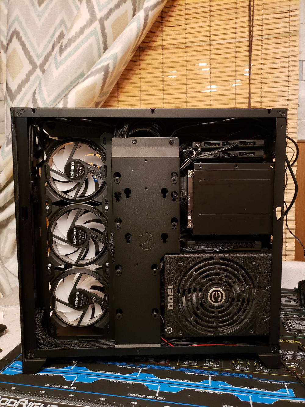 after cable management