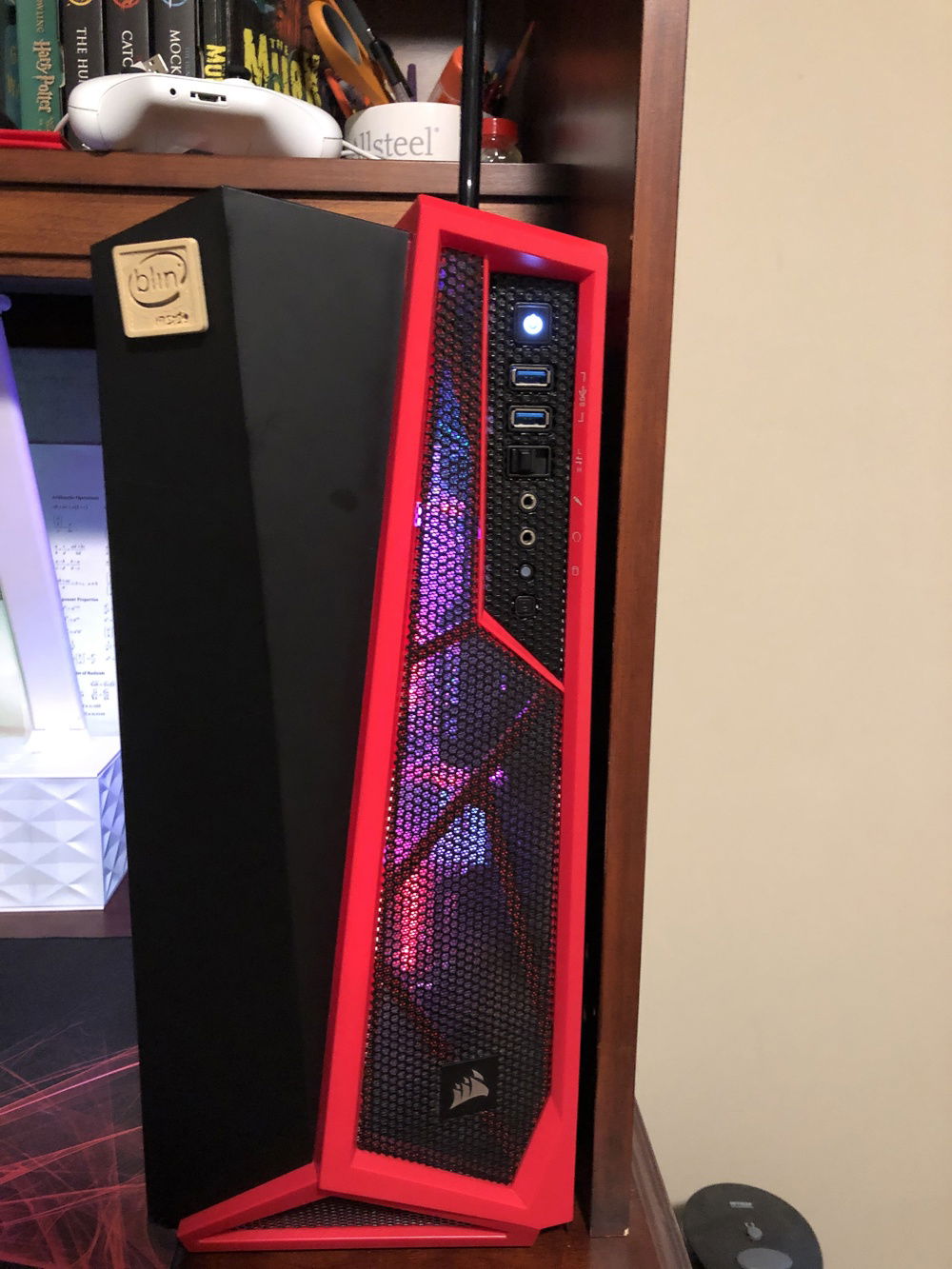 Peep the 3D printed sticker