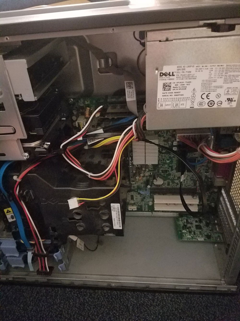 Cable management was a huge priority