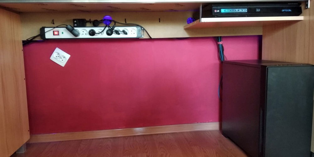 Cable management (before upgrade)