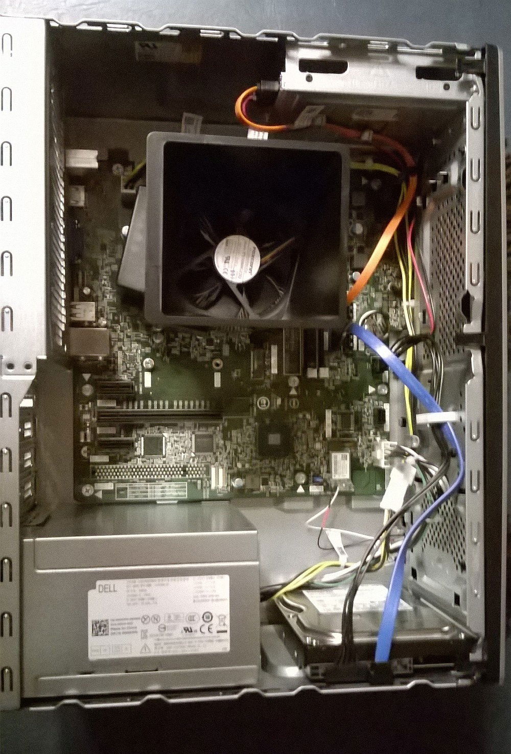 Before card installed