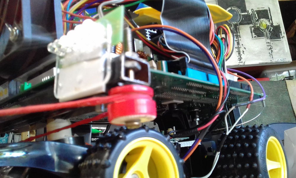 Radical, awesome, incredible, fantastic, cool macro of headlight