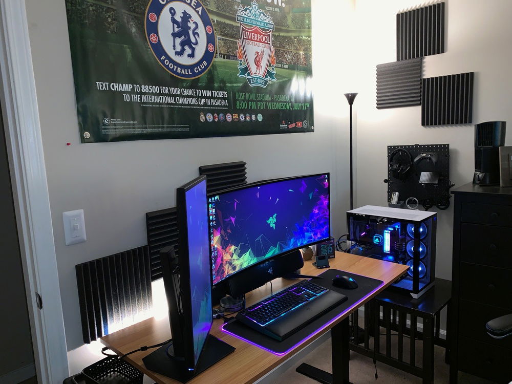 UPDATE: Added 12x12 Acoustic Foam panels and a 16x16 peg board