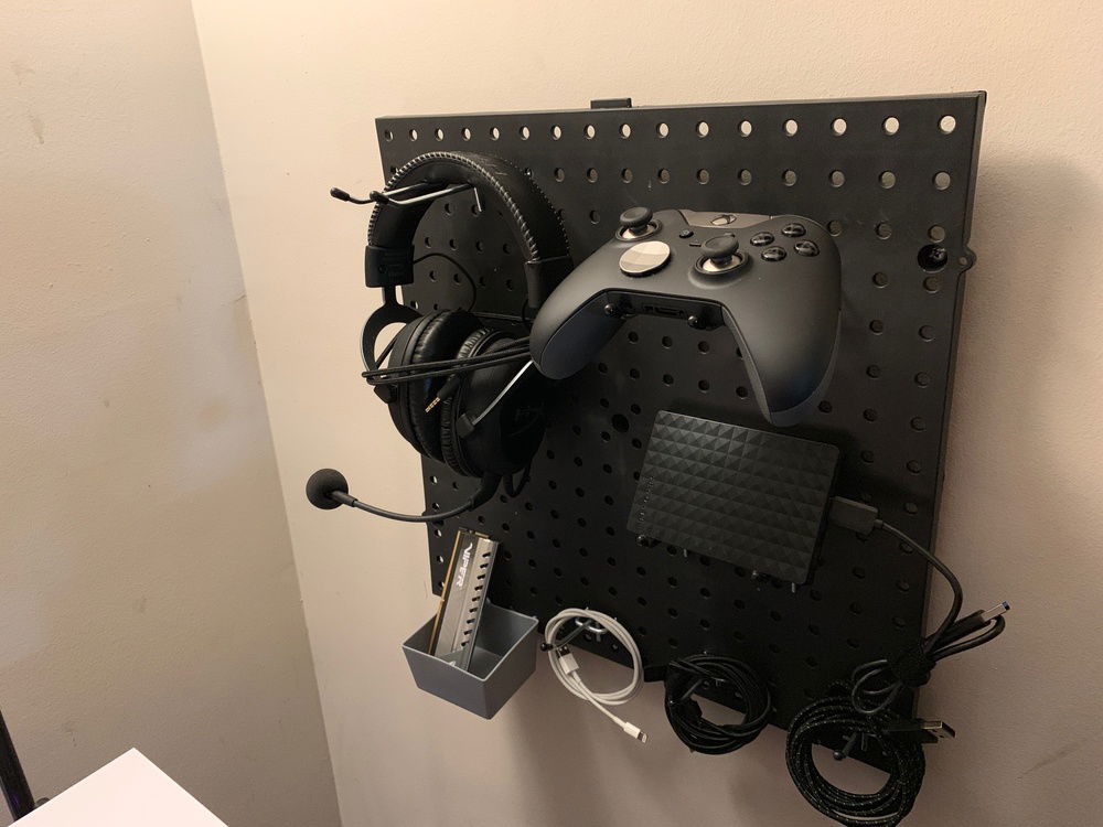 UPDATE: Added 12x12 Acoustic Foam panels and a 16x16 peg board