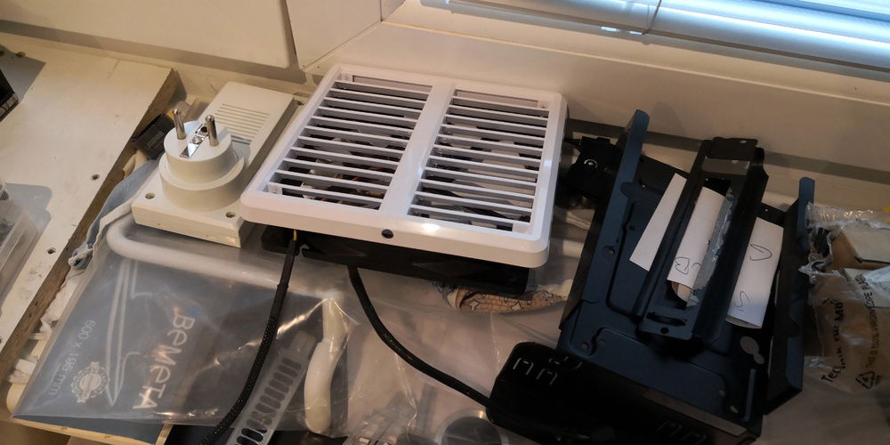 Cooling for the UPS compartment