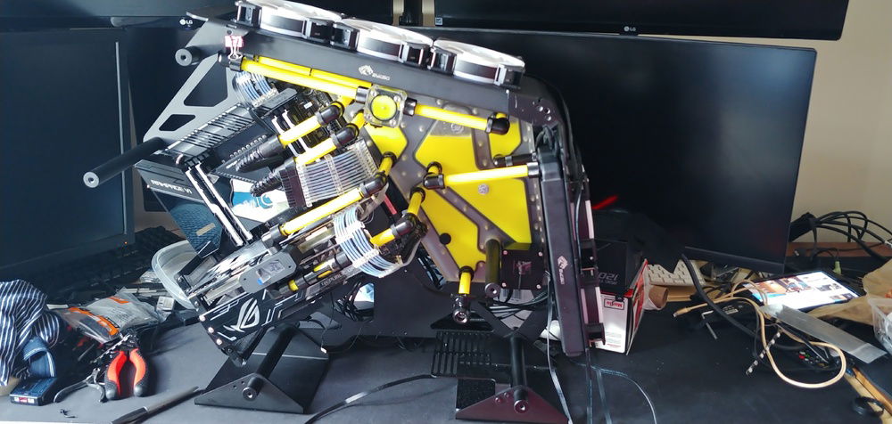 Custom watercooling convertion