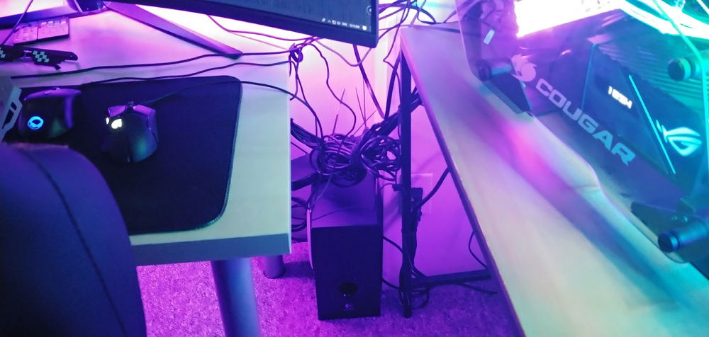 Mk. 2 setup ver2 please don't mind the cables im on it :)