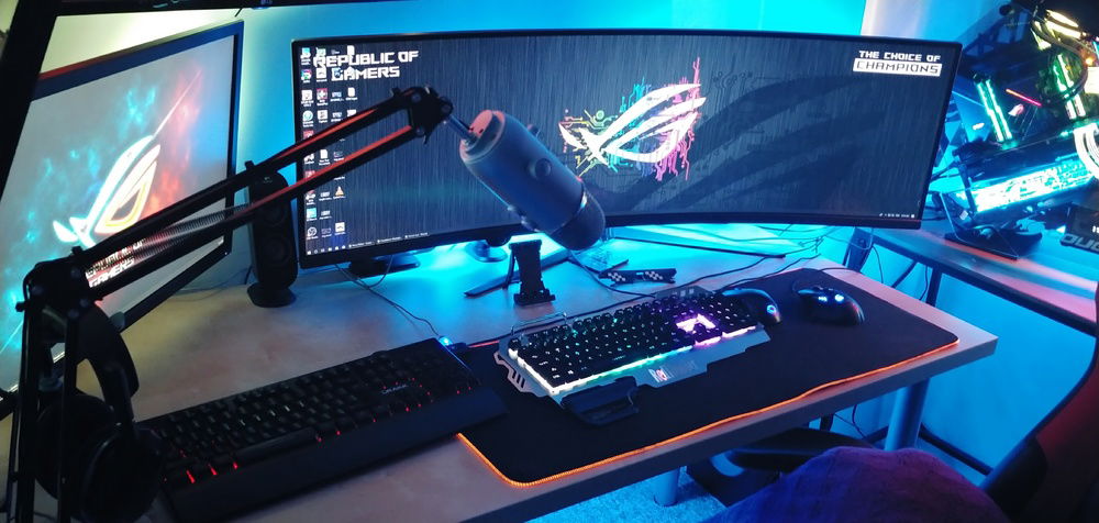 Mk. 2 setup ver2 please don't mind the cables im on it :)