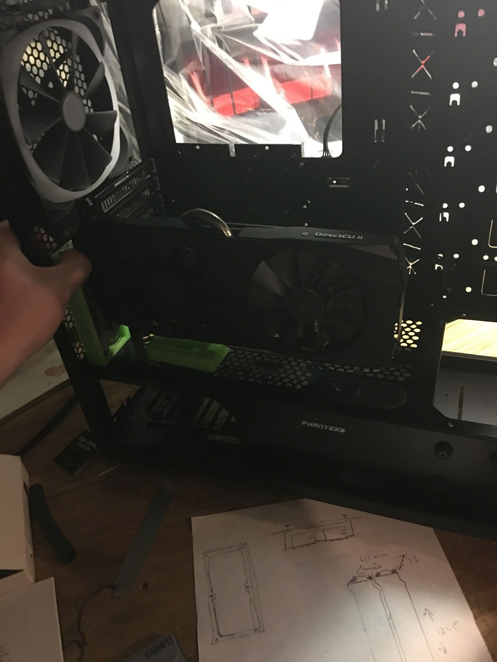 Test Fit, Back place