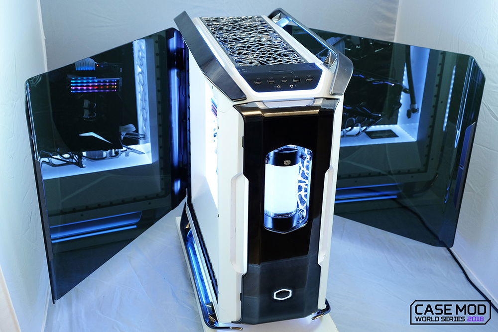 Double tinted tempered glass door panels FTW!