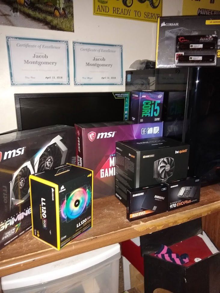 Bottom up side view of the parts, they're nice aren't they.