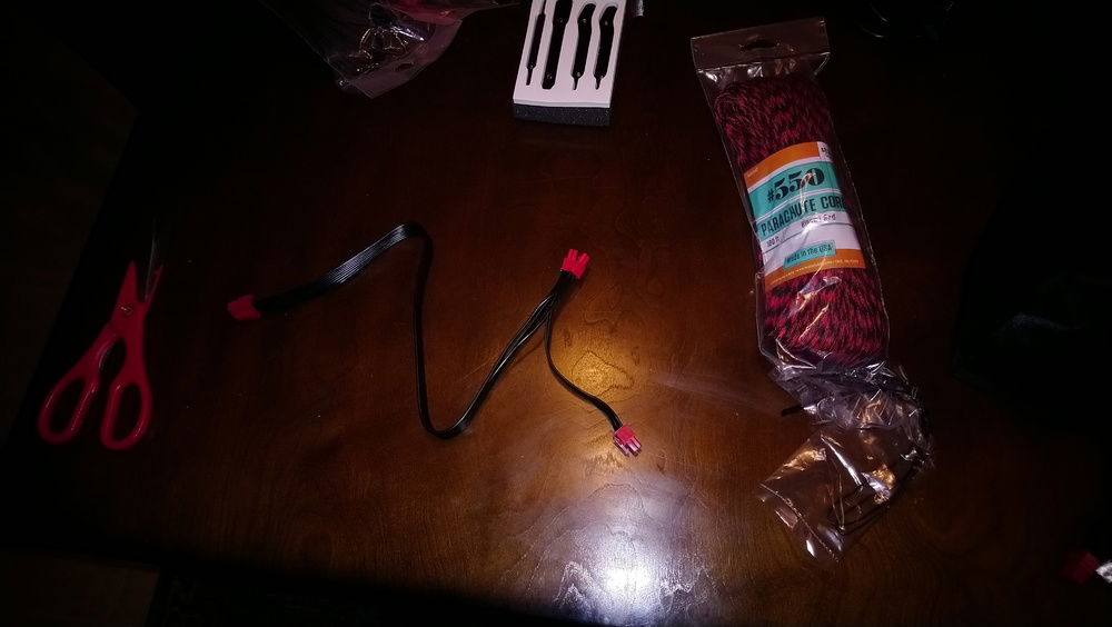 My PSU came with two extra PCIe cables. I used a tool to remove the connectors.