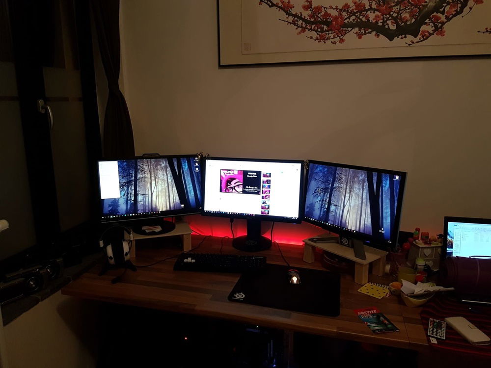 Monitor setup