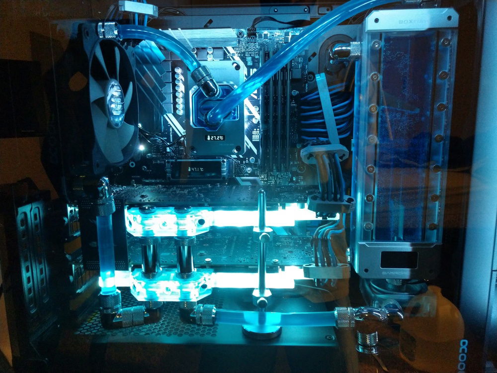 Here it is with the lights on.