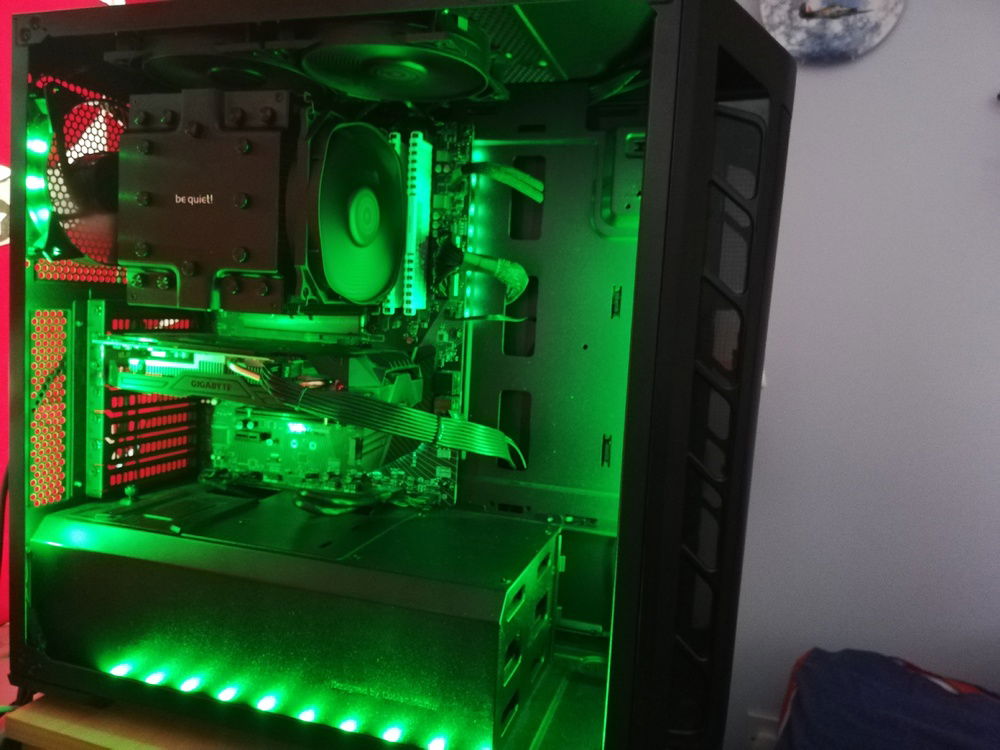 Dark Rock Pro 4 installed.