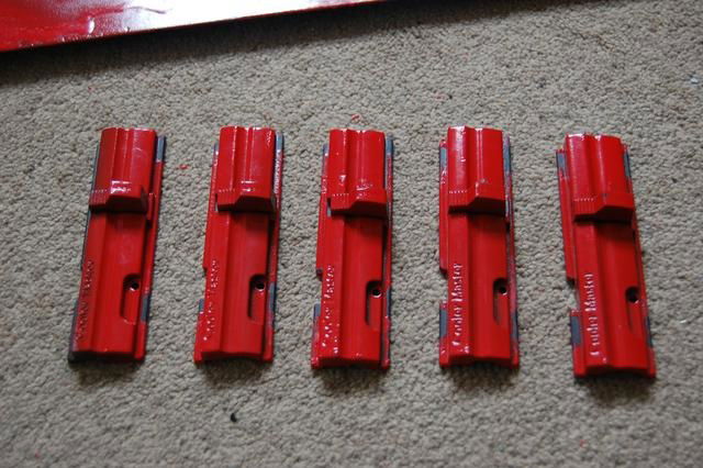 The case had been painted with the drive retention clips still fitted.