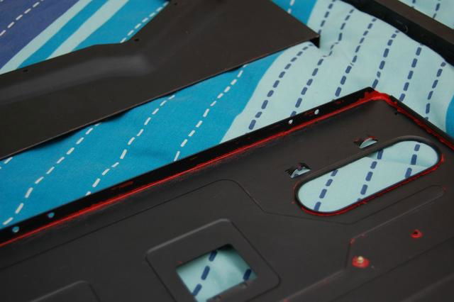 Some hard to reach areas.