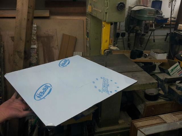 Ready to cut the new side panel window.