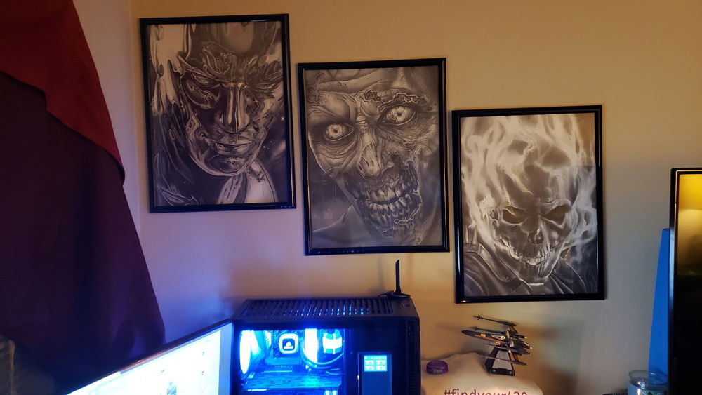 A picture of the wall swag.  Art by Cory Smith.
