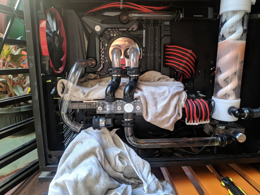 This is how it looks like when it was on the original loop but then the client requested to reloop.