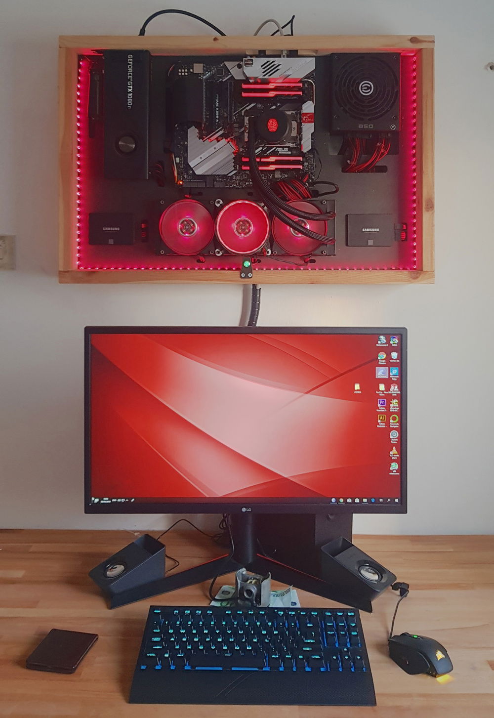 The Whole Setup.