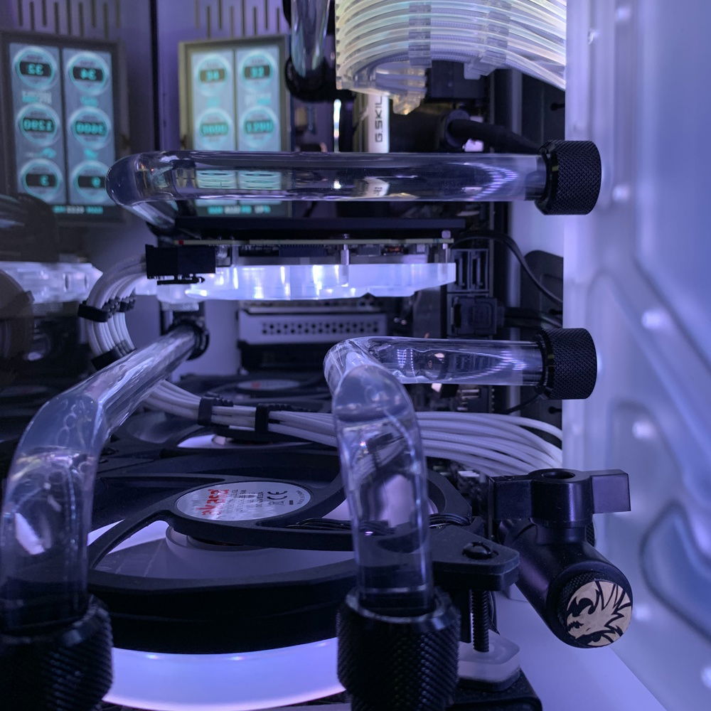 Forgot to peel off the fan sticker