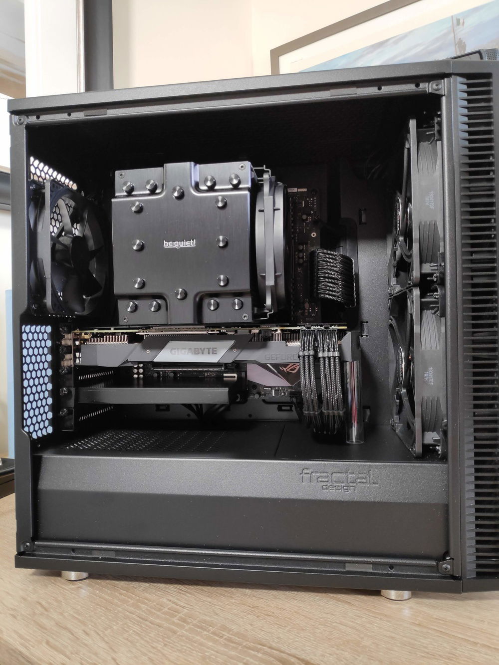 The finished product before closing it up