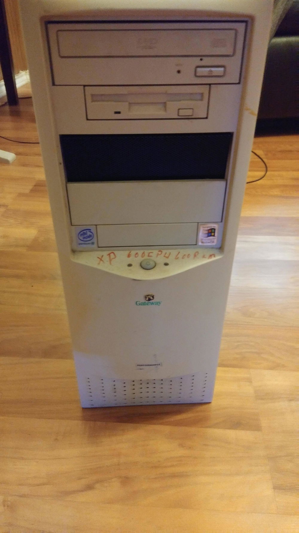 Apparently the RAM and OS had been upgraded